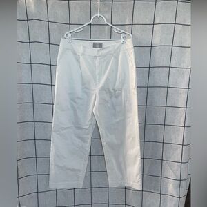 Modern Citizen White Cropped Pants
